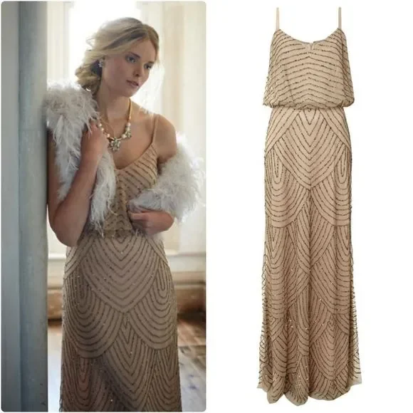 Adrianna Papell | Dresses | Adriannapapellembellished Blouson Gown | Poshmark Adrianna Papell | Dresses | Adriannapapellembellished Blouson Gown | Poshmark